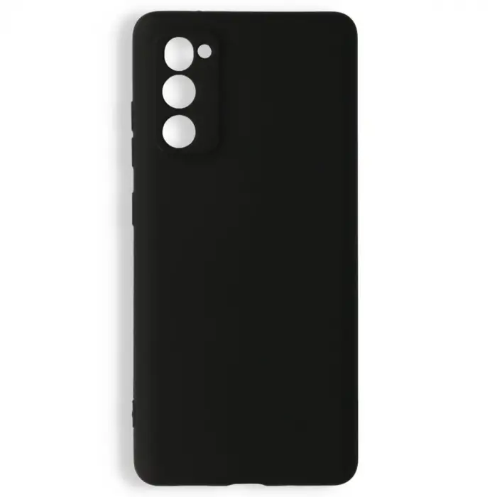 Galaxy S20 FE Kılıf Nano içi Kadife Silikon - Siyah