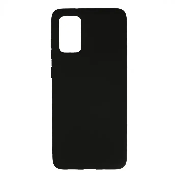 Galaxy S20 Plus Kılıf Nano içi Kadife Silikon - Siyah
