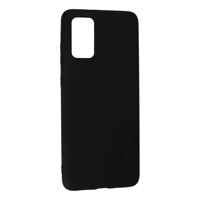 Galaxy S20 Plus Kılıf Nano içi Kadife Silikon - Siyah