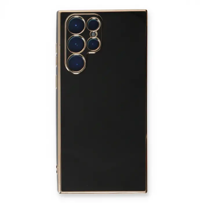 Galaxy S22 Ultra Kılıf Volet Silikon - Siyah