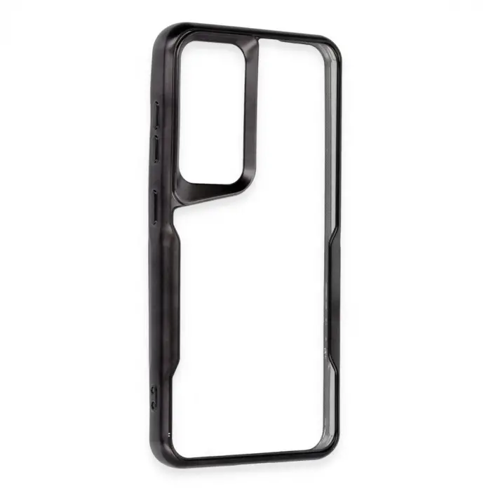 Galaxy S23 Kılıf Boyi Silikon Kapak - Siyah