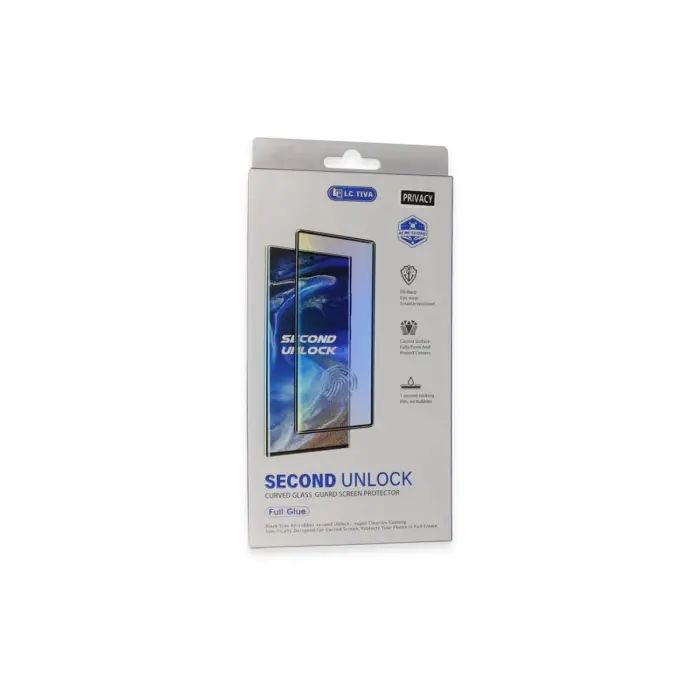 Galaxy S24 Ultra Durable Full Glue Curved Hayalet Cam