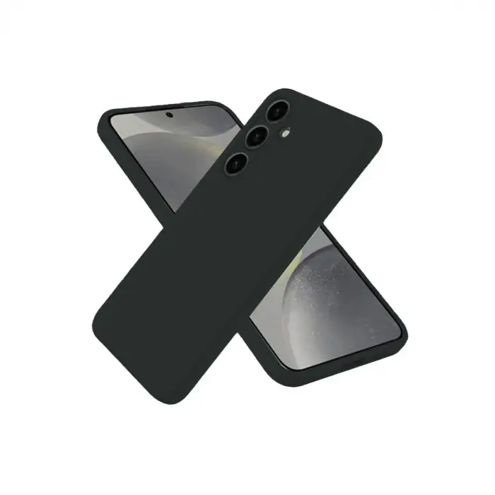 Galaxy S25 Kılıf Nano içi Kadife Silikon - Siyah