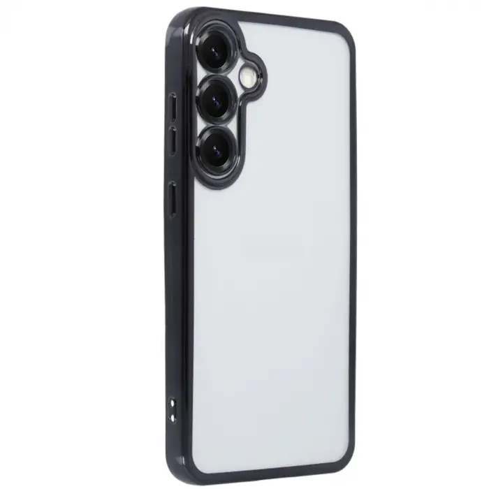 Galaxy S25 Plus Kılıf Razer Lensli Silikon - Siyah