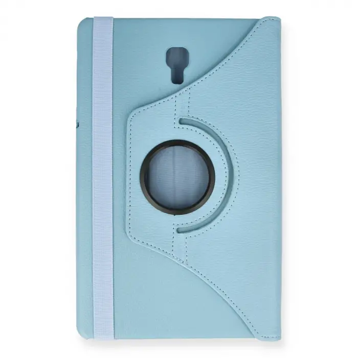 Galaxy T590 Tab A 10.5 Kılıf 360 Tablet Deri Kılıf - Turkuaz