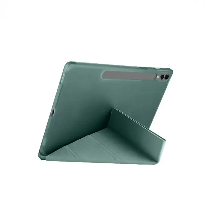 Galaxy X610 Tab S9 FE Plus 12.4 Kılıf Kalemlikli Mars Tablet Kılıfı - Koyu Yeşil