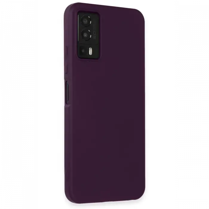 General Mobile GM 23 Kılıf First Silikon - Mor