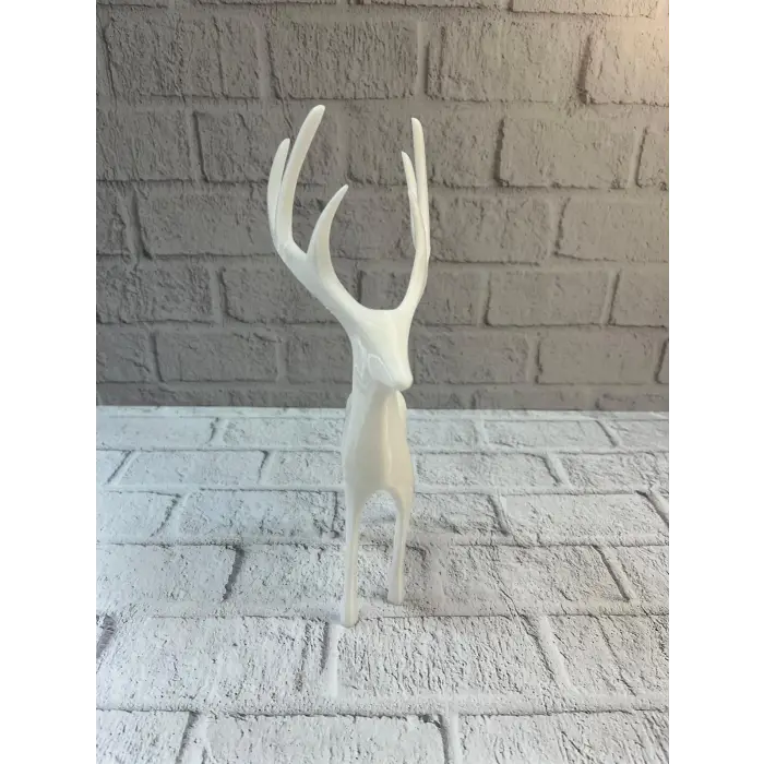 GEYİK FİGÜRÜ BEYAZ