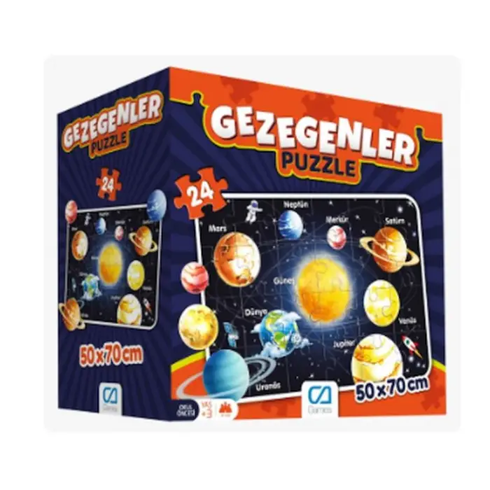 Gezegenler Yer Puzzle