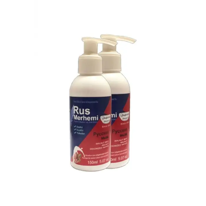 Glegnd Blue Tüylere Krem 2 Tane x 150 ml Cevizli & Ceviz Sütlü Russ Merhemi