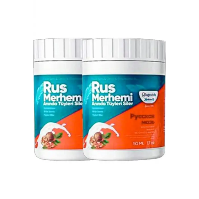 Glegnd Turquoise 2li Adet Glegnd Ceviz & Ceviz Sütü Russ Merhemi 50 ml Tüylere Krem