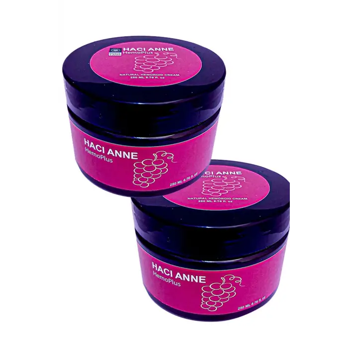 Hacı Anne  Hemoplus Rahatlatma Masaj Kremi 250 ml 2 Adet