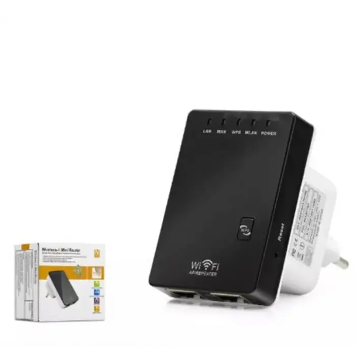 Hadron Hd9101 Wifi Repeater+ Router+Ap 300Mbps Siyah
