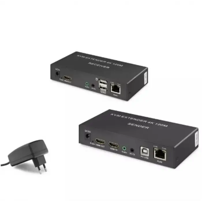 Hadron Hdx1306 120M Hdmi Kvm 1080p Full HD Extender Siyah