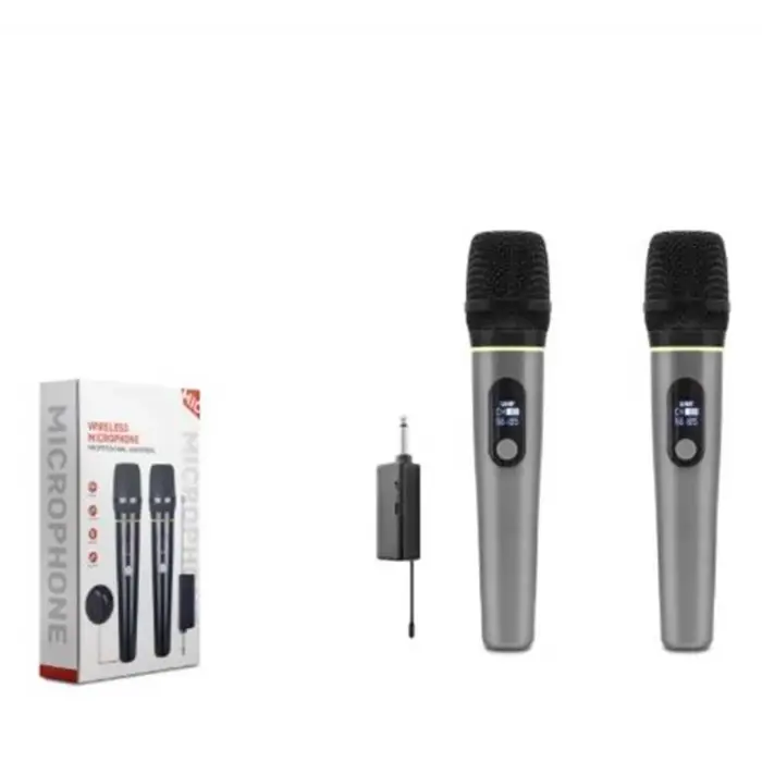 Hadron HDX2791G Gri Kablosuz (WIRELESS) 2Lİ Mikrofon