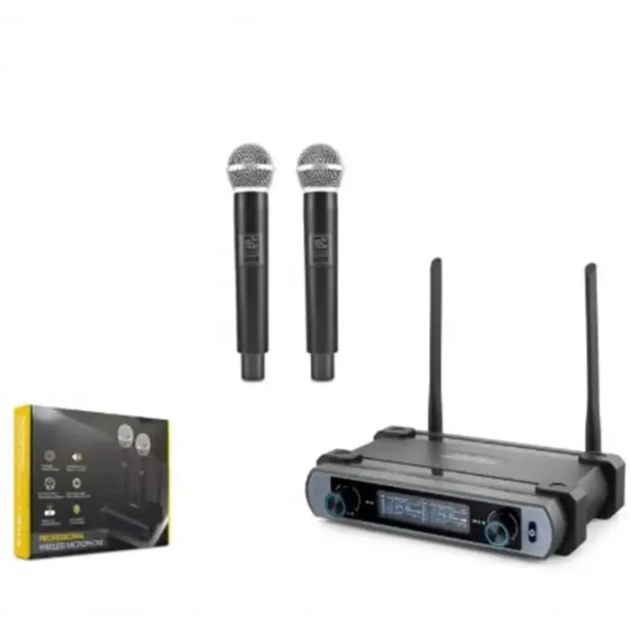 Hadron Hdx2793 Kablosuz 4-Mikrofon Vhf Siyah