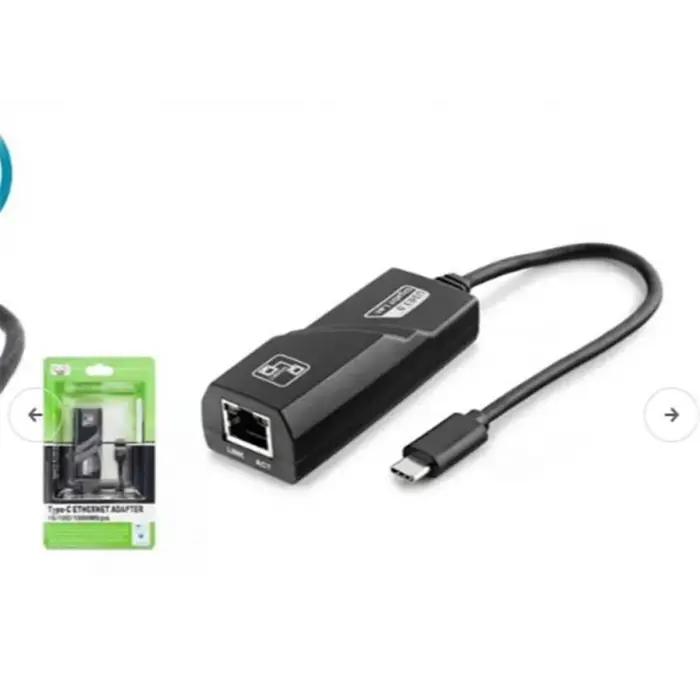 Hadron HDX5273 Type-C 3.0 Ethernet Çevirici Adaptör 10-100-1000 MBPS