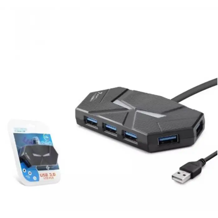 Hadron Hdx7038 Usb3.0 Hub 7-Usb3.0 1.2M Siyah