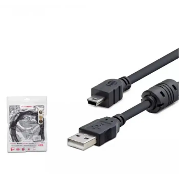 Hadron Hdx7538 1.5M Usb Mini V3-5Pin To Usb Kablo Siyah