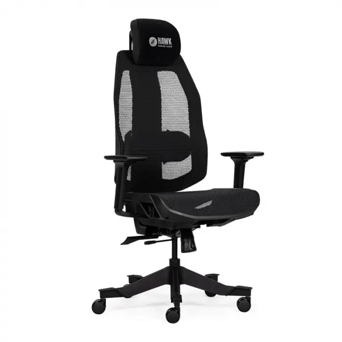 HAWK GAMING CHAIR NOVA FİLELİ SİYAH Oyun KOLTUĞU