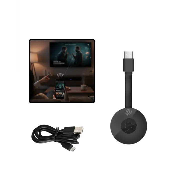HDMI Kablosuz Görüntü Aktarıcı Telefon TV Bilgisayar