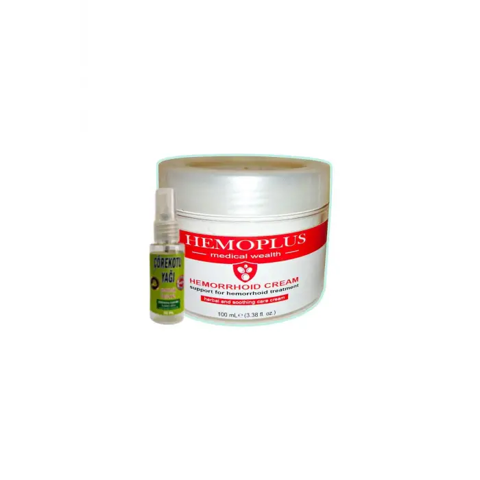 Hemoplus 100 ml Rahatlama Bakım Kremi + 30 ml Çörek Otu Yağı ile