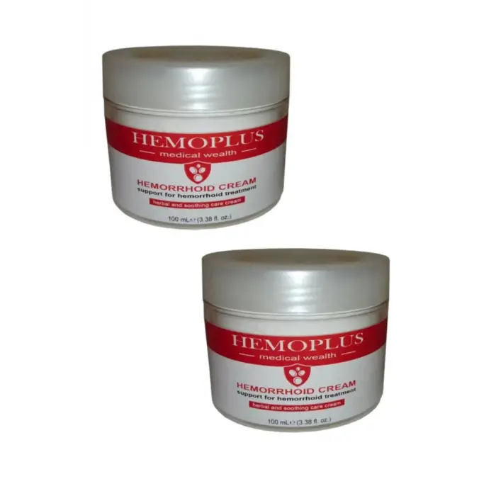 Hemoplus Rahatlatıcı  Masaj Bakım Kremi 100 ml 2 Adet