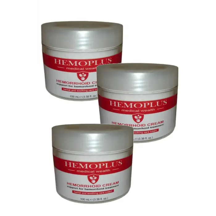 Hemoplus Rahatlatma Kremi 100 ml X 3 ADET
