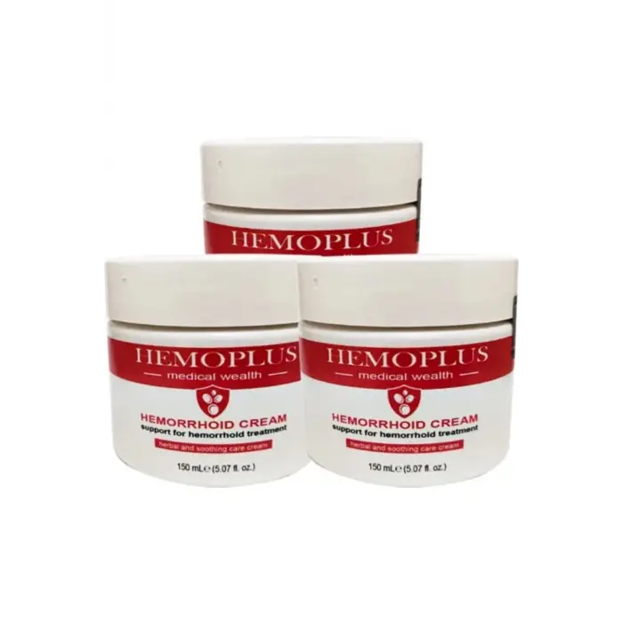 Hemoplus Rahatlatma Kremi Büyük Boy 3ADET 150 ml