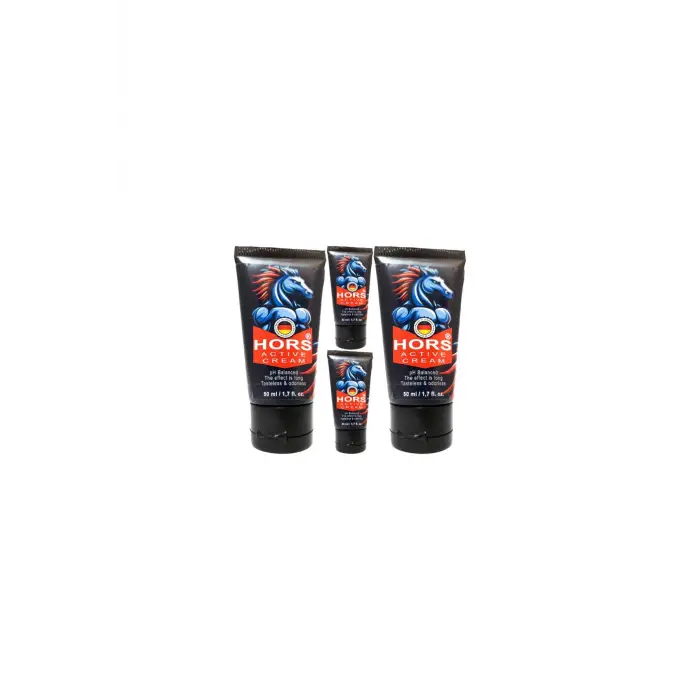 Hors Active Cream 50 ml Erkek Özel Zaman ve Katılık 4 Adet