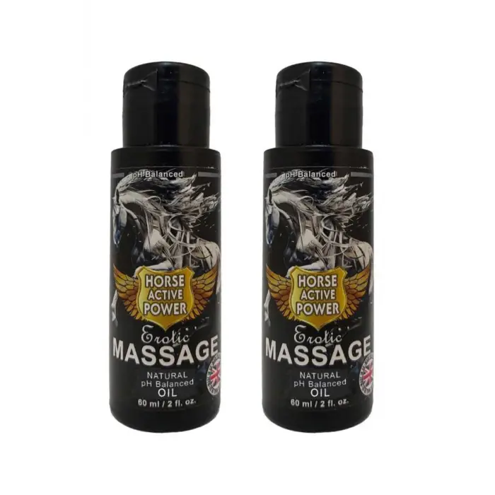 Hors Active Power Rahatlatıcı Fantezili Etkilerde Vücut Masaj Yağı 60 ml 2 Adet