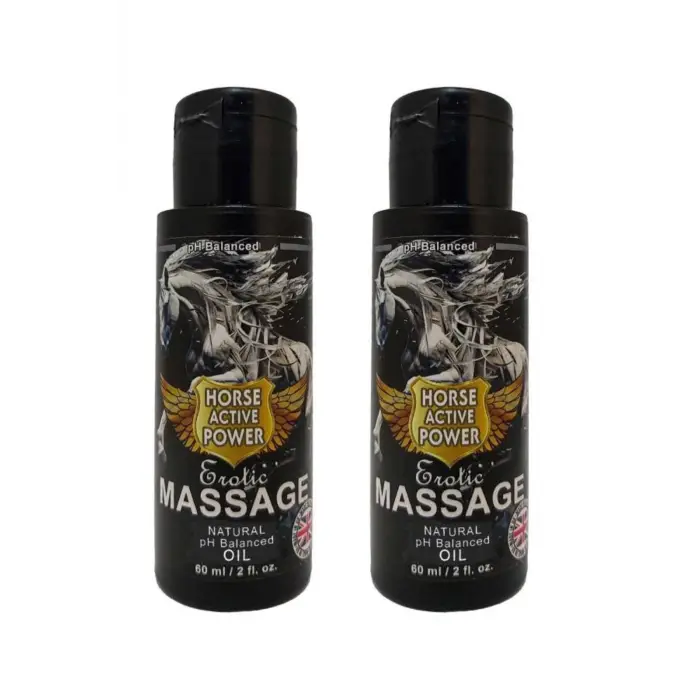 Hors Active Power Rahatlatıcı Vücut Bakım Masaj Yağı 60 ml 2 Adet