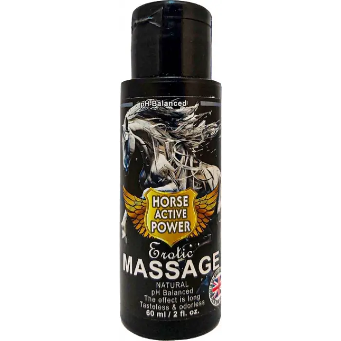 HORSE ACTİVE POWER ERROTİC MASAJ YAĞI 60 ML