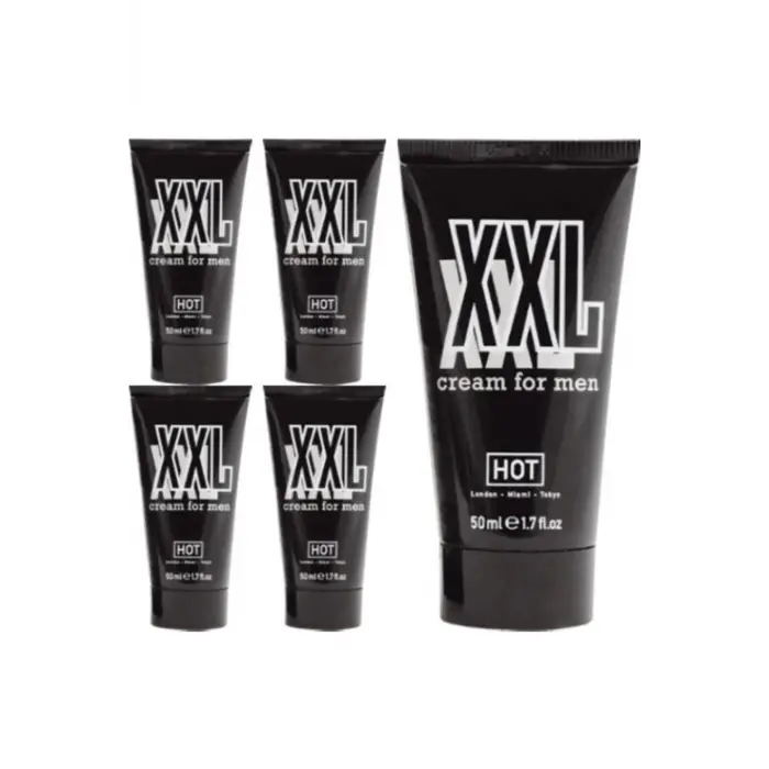 Hotxxl Erkeğe Özel 50 ml Şekillendirici 5 Adet Krem