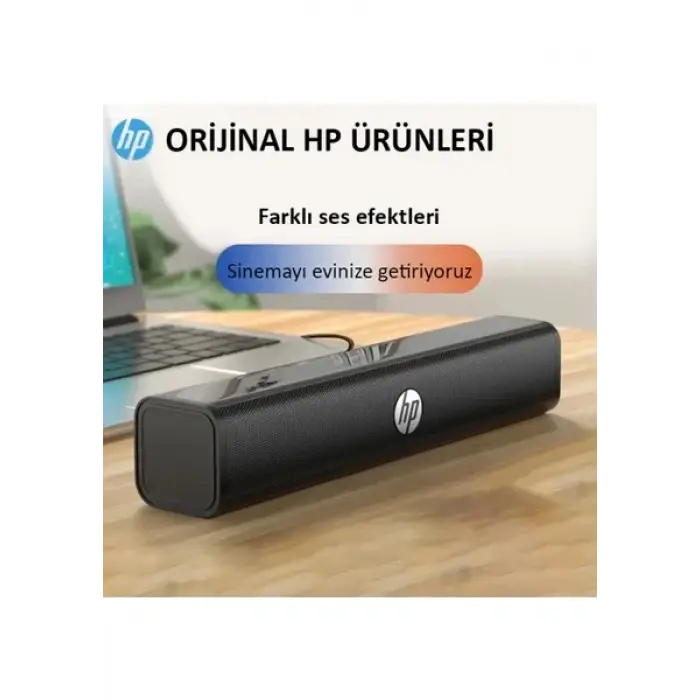 HP WS10 Kablolu USB destekli Multimedya Masaüstü Soundbar Masaüstü Speaker