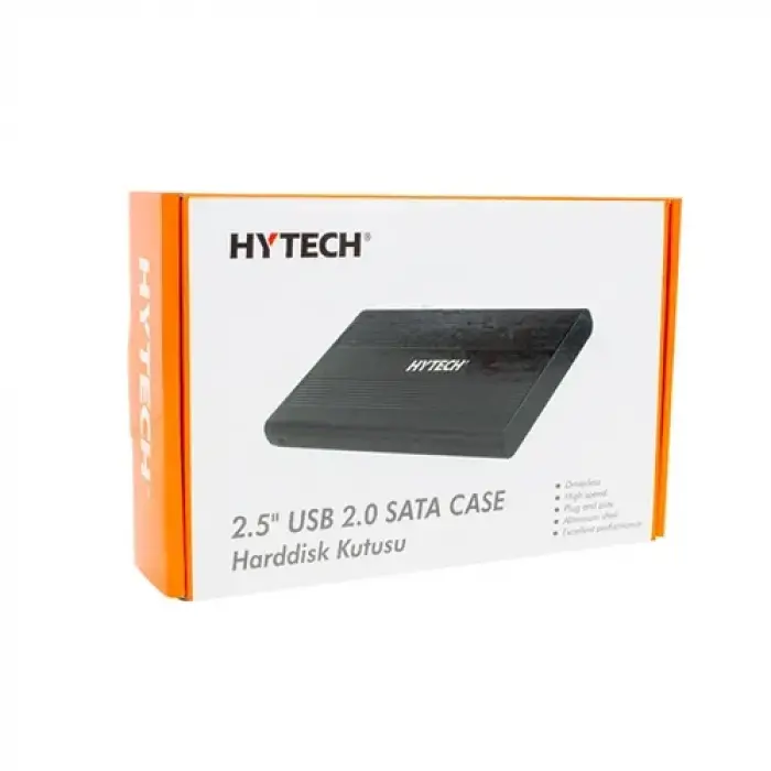Hytech 2.5 HY-HDC20 Sata Usb 2.0 Harddisk Kutusu Siyah