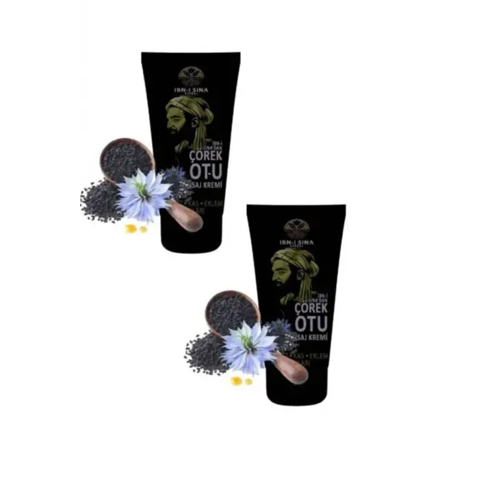 İbni Sina Çörekotu Rahatlatıcı Masaj Bakım Kremi 50ml 2 Adet