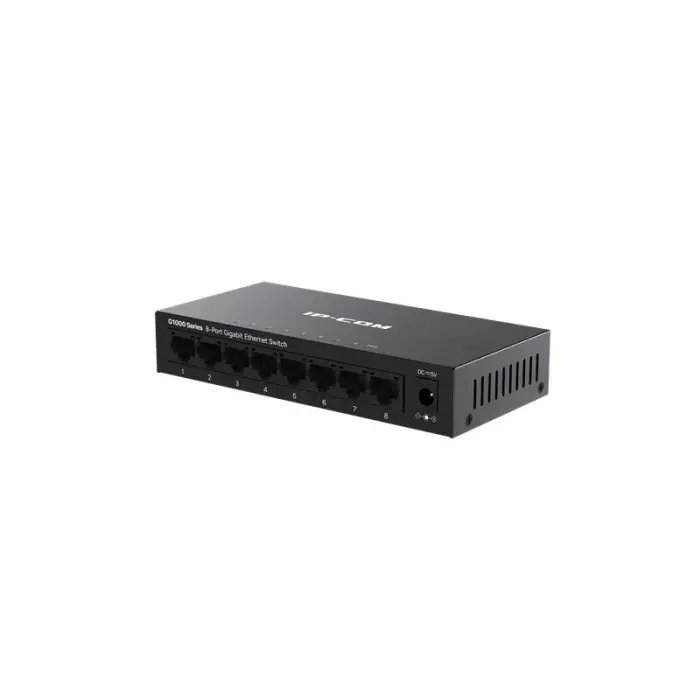 IP-COM G1008M 8 PORT GIGABIT METAL KASA SWITCH