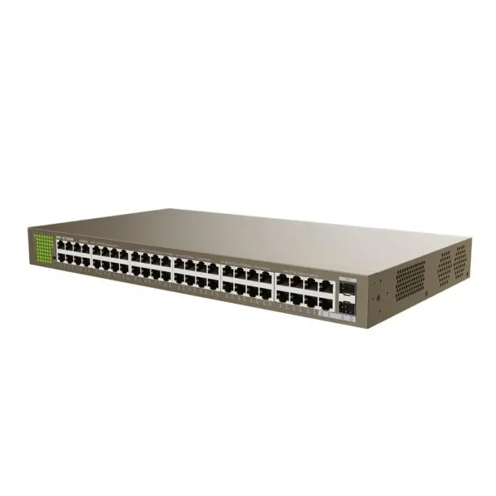 IP-COM IP-G1050F 48 PORT GIGABIT + 2X1GB SFP PORT RACKMOUNT SWITCH