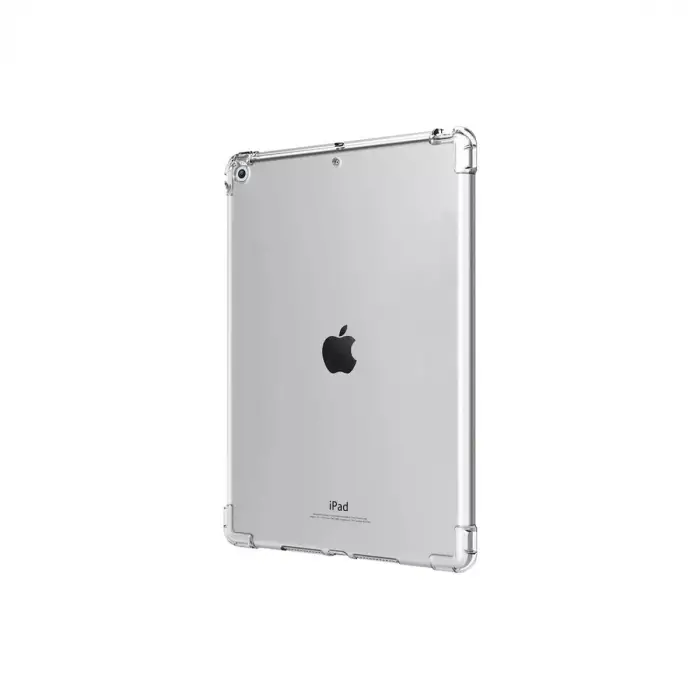 iPad 10.2 (7.nesil) Kılıf Anti Shock Tablet Silikon - Şeffaf
