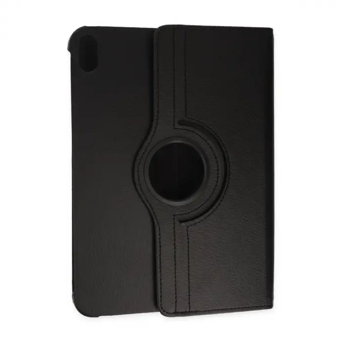 iPad 2022 10.9 (10.nesil) Kılıf 360 Tablet Deri Kılıf - Siyah