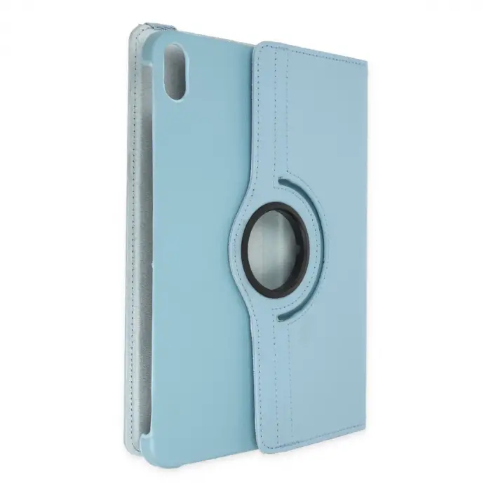 iPad 2022 10.9 (10.nesil) Kılıf 360 Tablet Deri Kılıf - Turkuaz