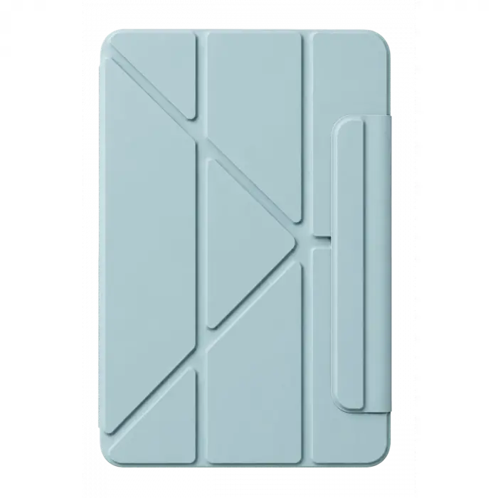 iPad 2025 10.9 10.Nesil (A16) Edz Manyetik Standlı Tablet Kılıfı - Mavi