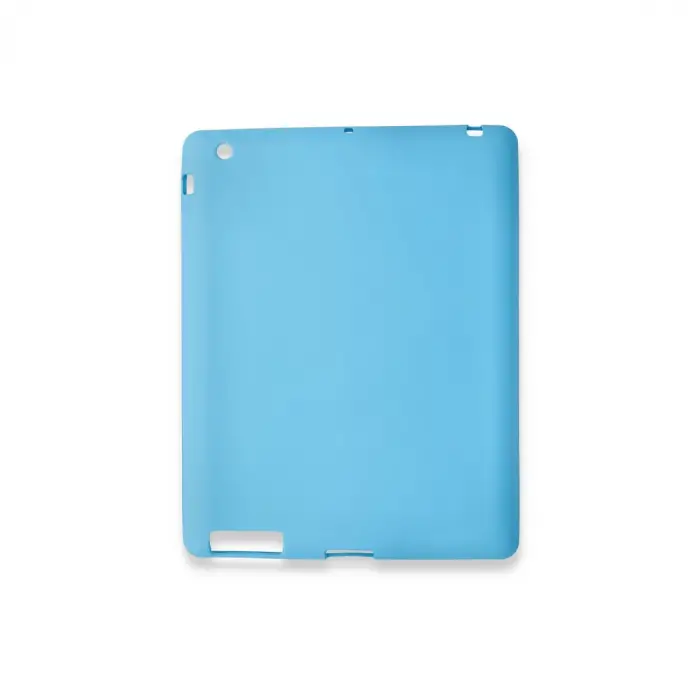iPad 4 9.7 Kılıf Evo Tablet Silikon - Mavi