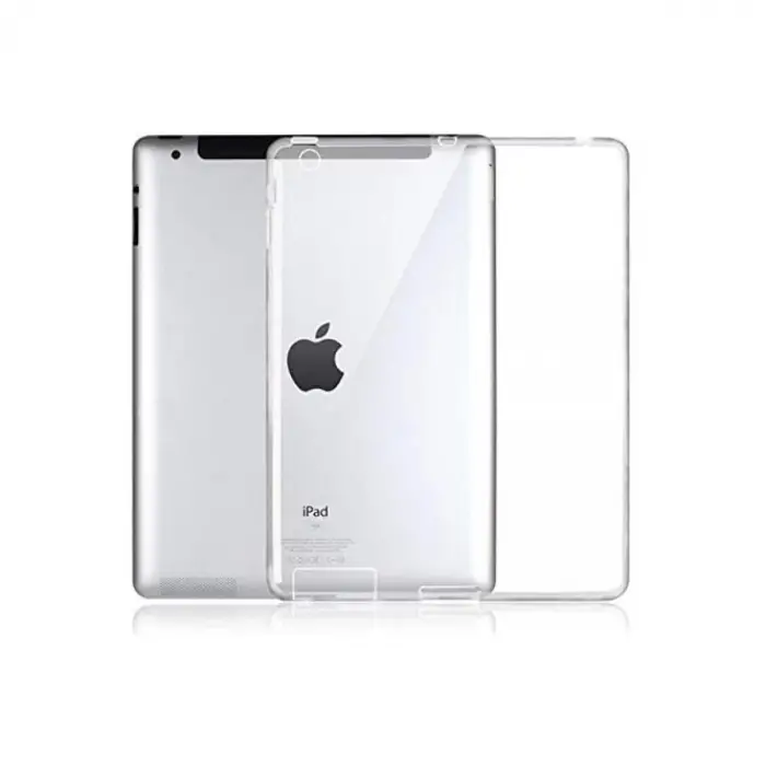 iPad 4 9.7 Kılıf Tablet Şeffaf Silikon