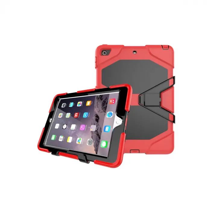 iPad 5 Air 9.7 Kılıf Griffin Tablet Kapak - Kırmızı