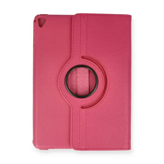 iPad 9.7 (2018) Kılıf 360 Tablet Deri Kılıf - Pembe