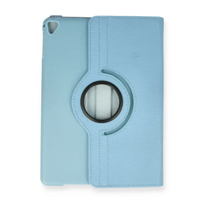 iPad 9.7 (2018) Kılıf 360 Tablet Deri Kılıf - Turkuaz