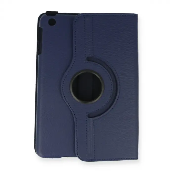 iPad Mini 1 Kılıf 360 Tablet Deri Kılıf - Lacivert