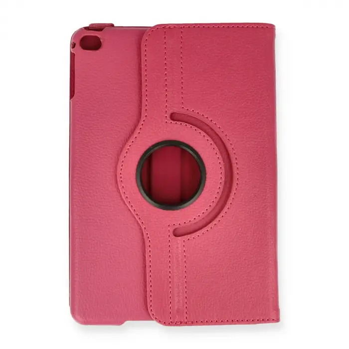 iPad Mini 4 Kılıf 360 Tablet Deri Kılıf - Pembe